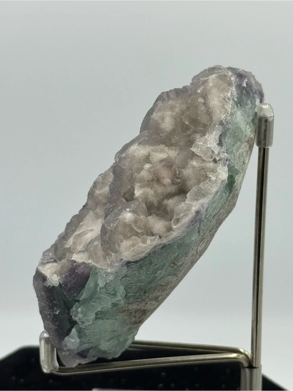 Green and Purple Fluorite Mineral Specimen- Wuyi Zhejiang